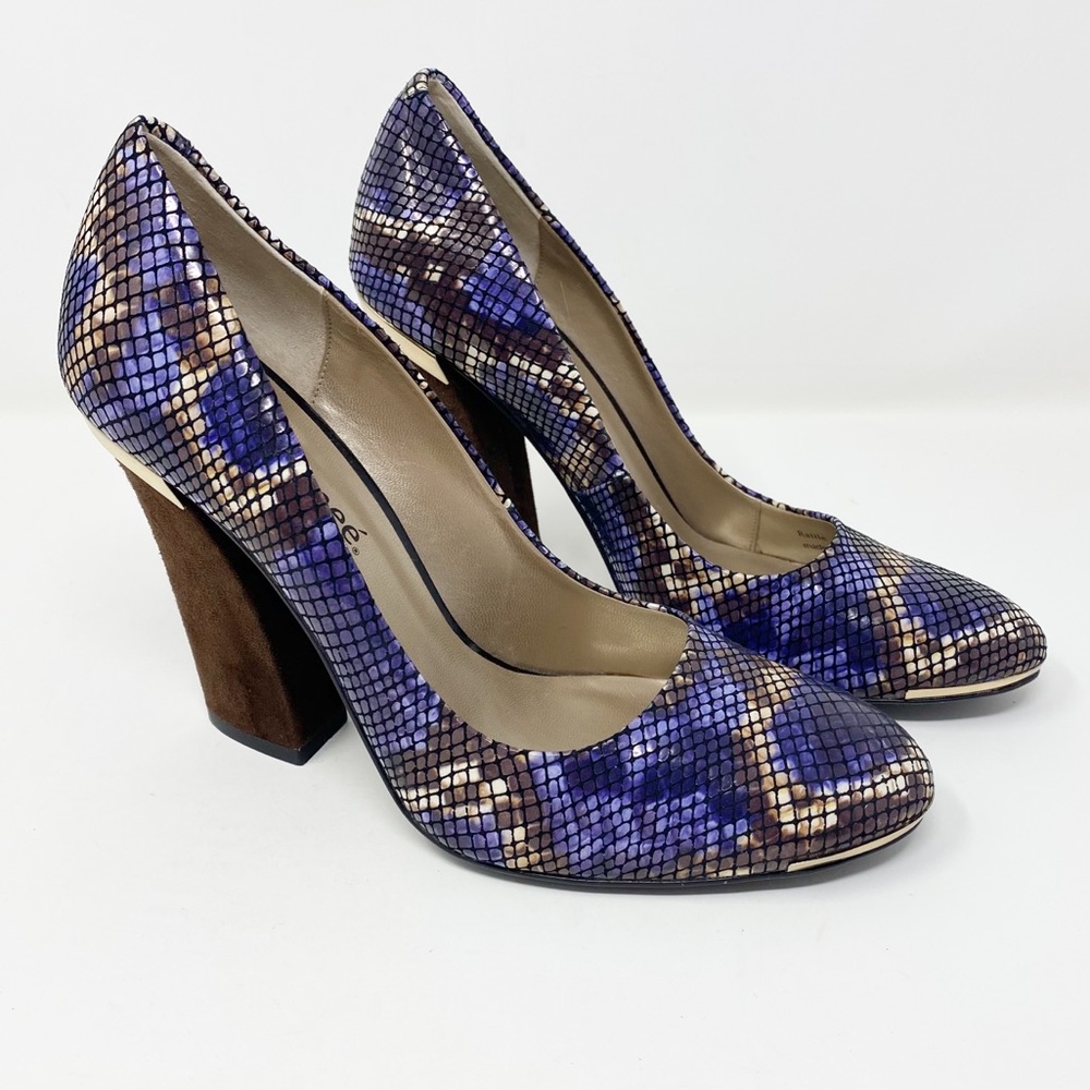 J.RENEE RATTLE SNAKE PRINT PUMP 9
